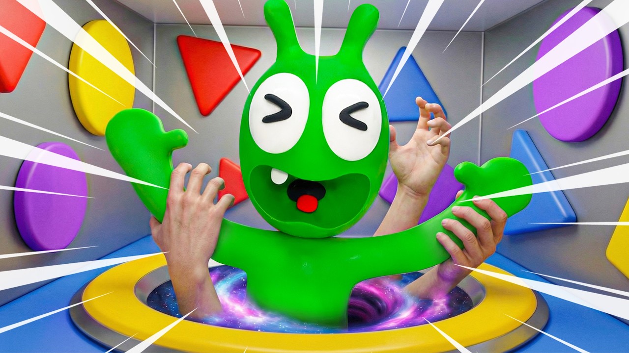 Pea Pea Terperangkap di Labirin Ruang Angkasa Ajaib!!   Bisakah Dia Melarikan Diri