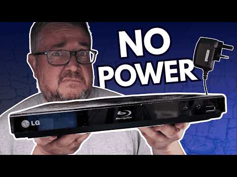 This LG Blu-ray Player Looked Completely Dead…