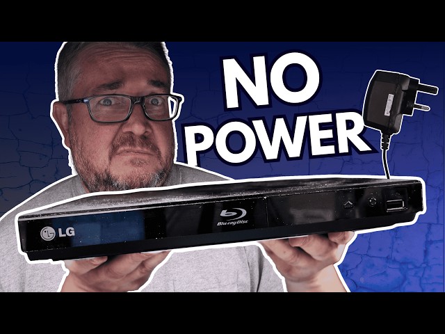This LG Blu-ray Player Looked Completely Dead…