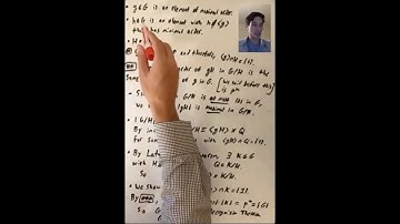 Proof of the Fundamental Theorem of Finite Abelian Groups (Algebra 1: Lecture 20 Video 3)