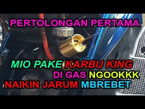 Mio Sport Pake Karbu King Susah Disetel | Digas Ngokk Setel Jarum Malah Brebet