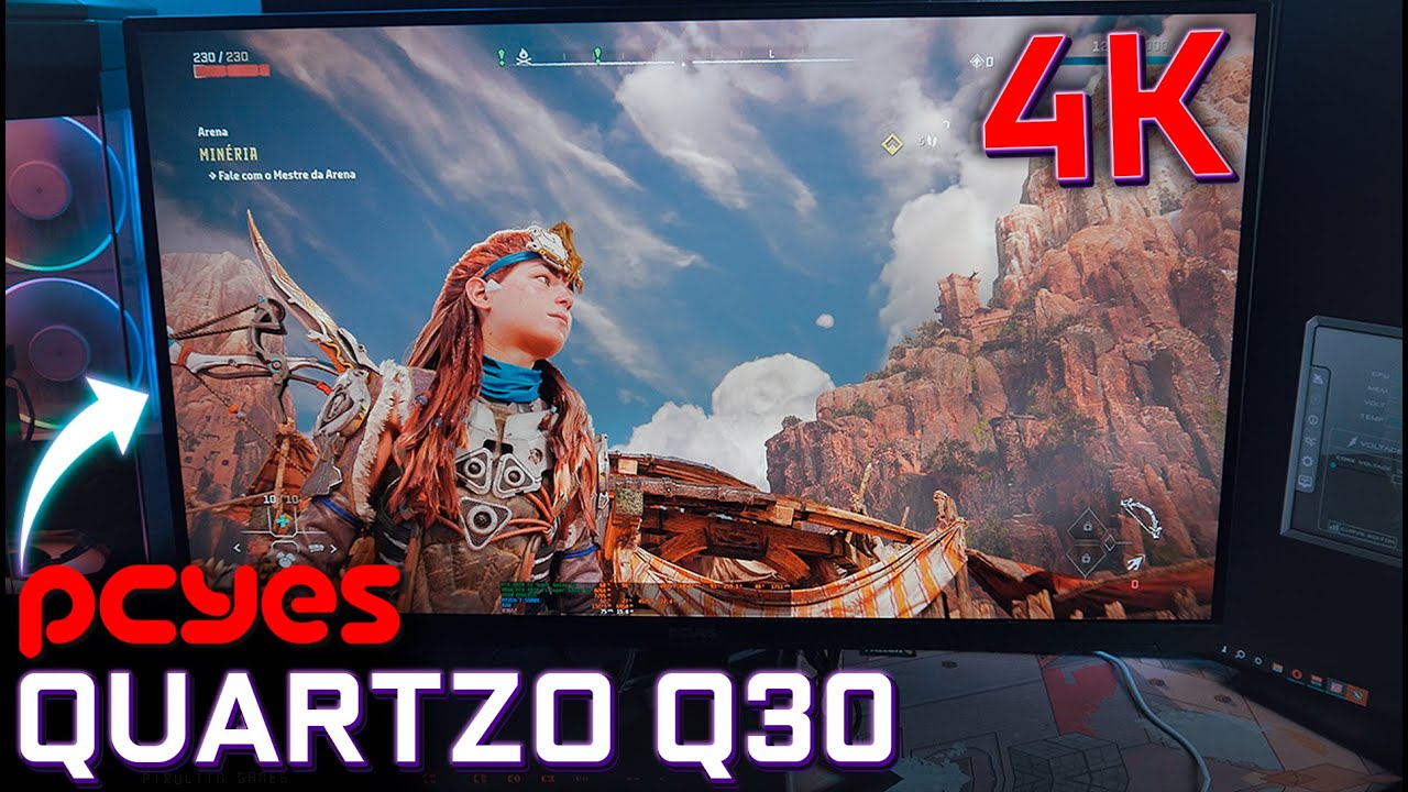 Monitor Quartzo Q30 PCYES - YouTube
