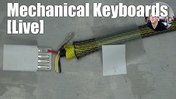 [Livestream] Custom USB Cable assembly for a mechanical keyboard