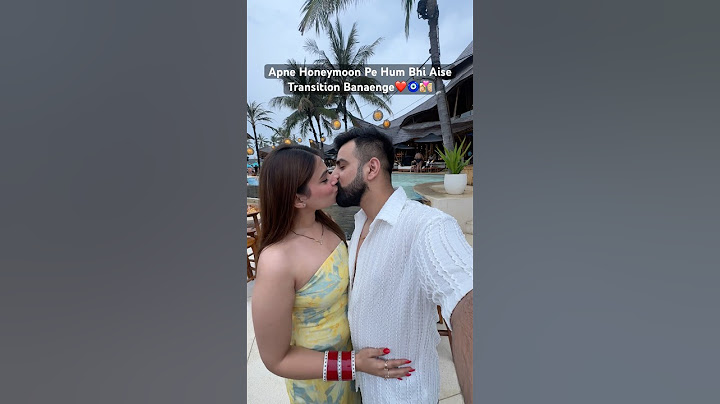 In Our Husband-Wife Era❤️🧿👩🏼‍❤️‍💋‍👨🏼 #swatimonga #rajatswati#couplegoals#husbandwife#honeymoon