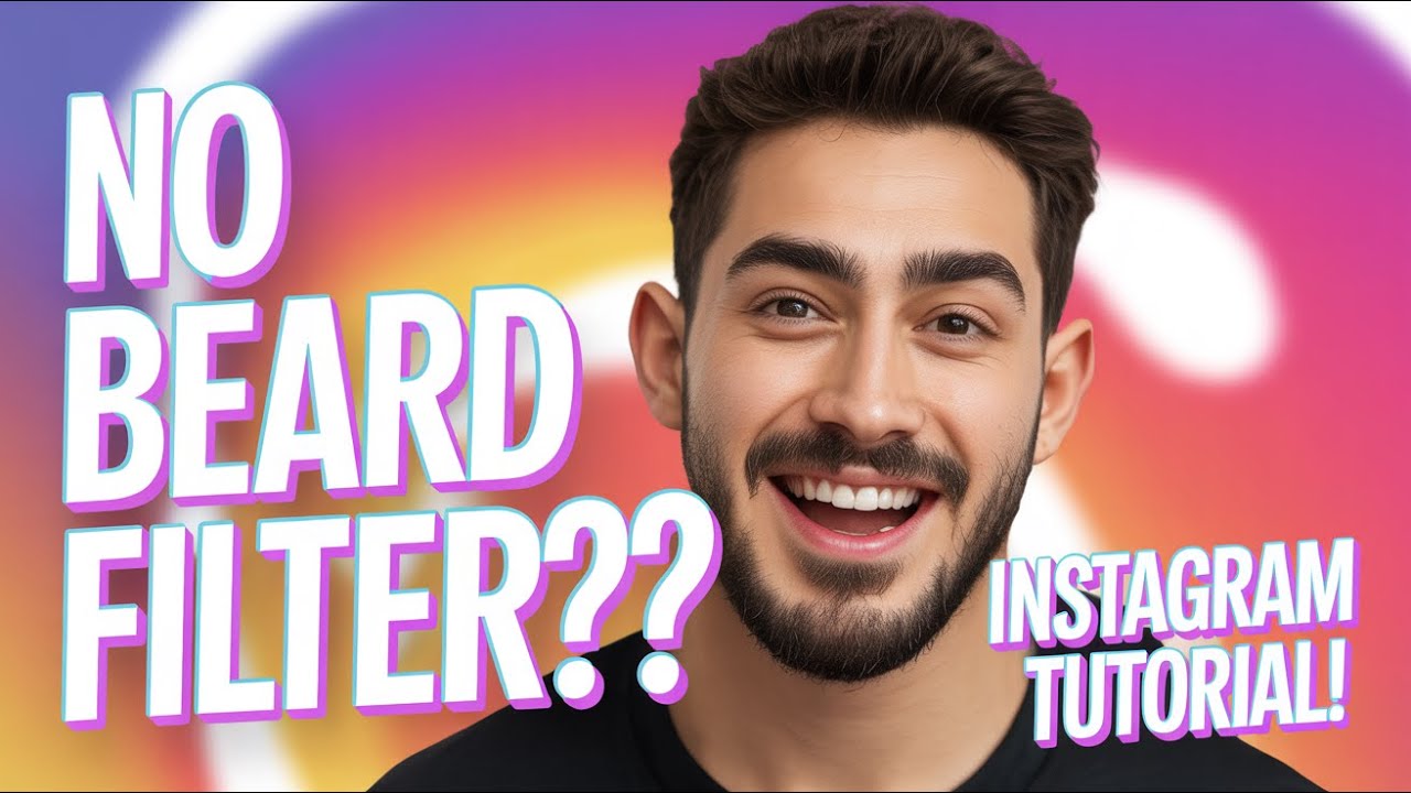 Как использовать фильтр «Без бороды» в Instagram!
