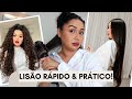 COMO EU ALISO O MEU CABELO CACHEADO SOZINHA!