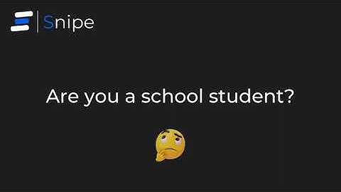 Welcome to Snipe | The Coolest Way of Learning!