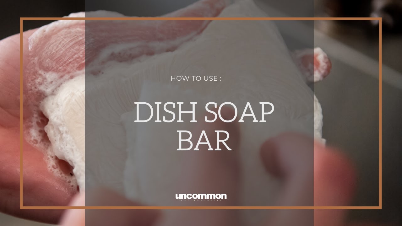 How To Use Dish Soap Bar YouTube