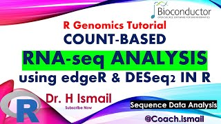 Count-Based RNA-seq Analysis in R | edgeR & DESeq2 Complete Tutorial | Lecture 7