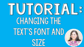 Change Text Font and Size in Google Slides