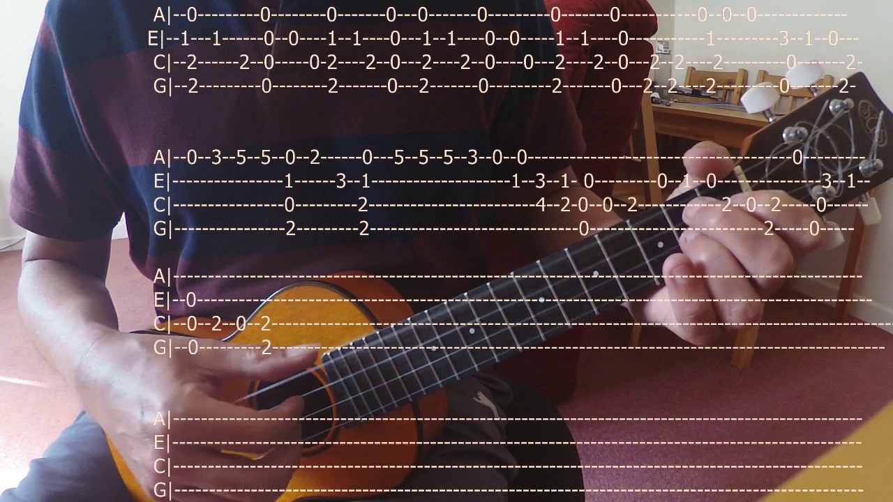 Fingerstyle Ukulele Lesson Scarborough Fair(Simon and Garfunkel) YouTube