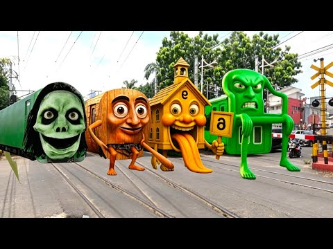 Funny Train, Kereta Api Panjang Berubah Jadi Karkirkur, Hantu Ular Alpha, Tungtung sahur, La sekolah