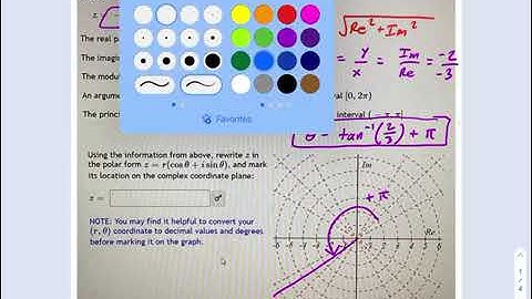 SM3.12.35 — Graphing Complex Numbers in Polar Coordinates
