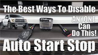 The Best Way To 'Default Off' The Auto Start Stop on Ford F150 Trucks Without Eliminating Functions