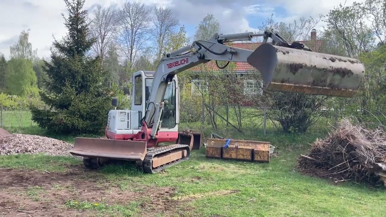 Grävmaskin Takeuchi TB145