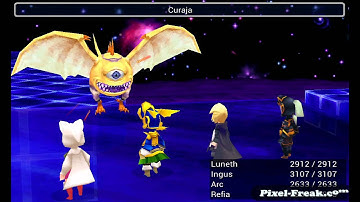 Final Fantasy 3 Walkthrough - Android Ouya iOS DS - Part 36 - The Word of Darkness Ahriman