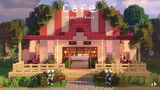 Minecraft: How To Build a Cafe - Coffee House 🍪☕ | Snishinka