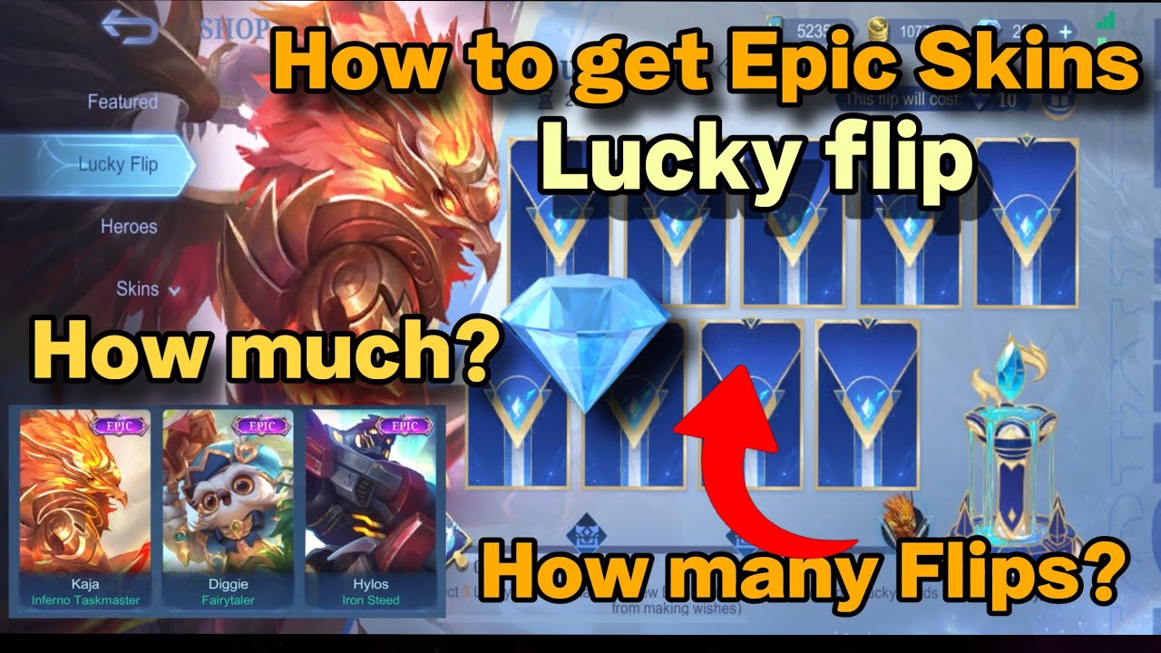 How to get Kaja Inferno TaskMaster New Epic Skin in the Lucky Flip ...
