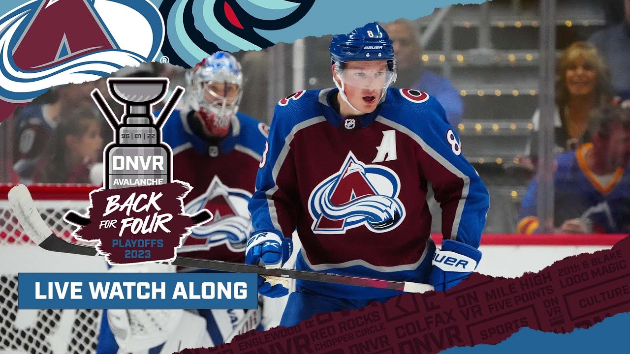 DNVR Avalanche Watchalong Seattle Kraken Colorado Avalanche