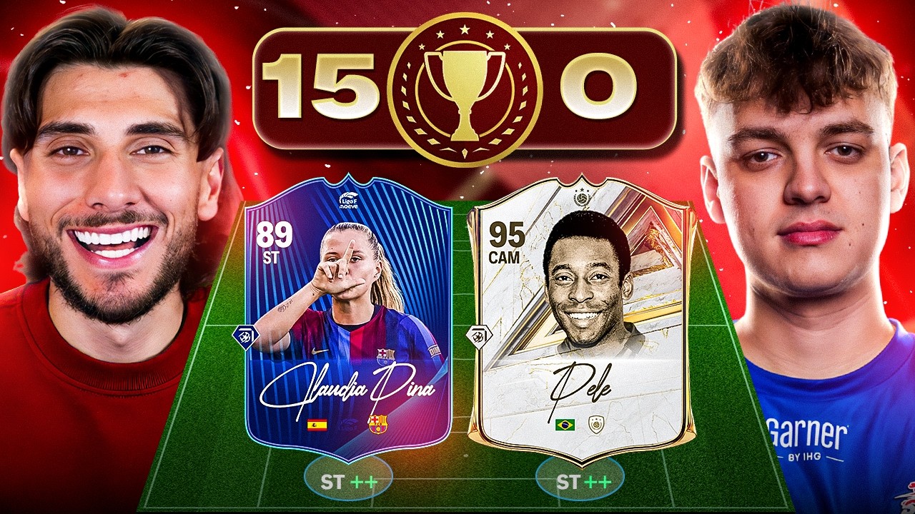 Can I Go 15-0 With A PRO PLAYER'S Team?