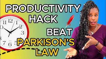 5 Productivity Hacks Using Parkinson’s Law | Stop Procrastinating & Work Smarter #ProductivityHacks