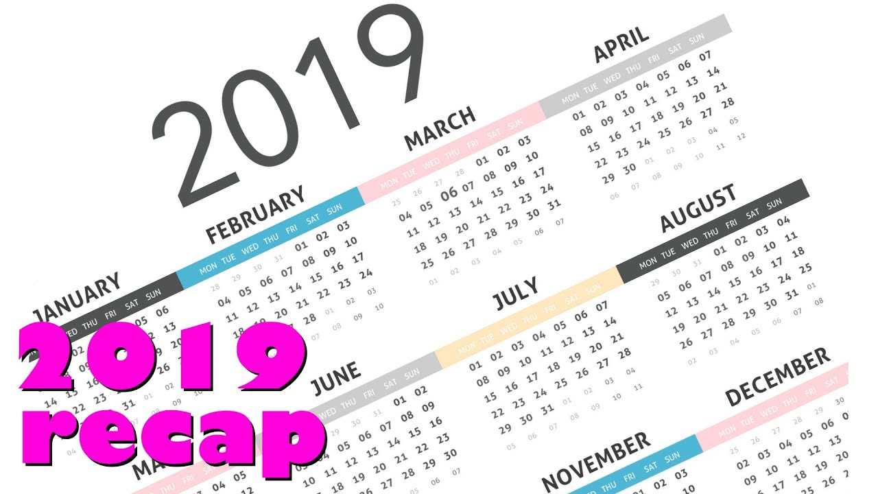 2019 Recap for Hey Guys, it's Emily