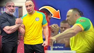 Armwrestling Legend Alexey Voevoda Has Returned