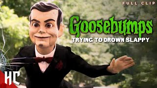 Goosebumps 2: Haunted Halloween Clip: Drowning Slappy | Horror Central