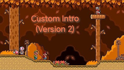 SMBX TheXTech - Custom Intro - Autumn Forest Tree (V2)