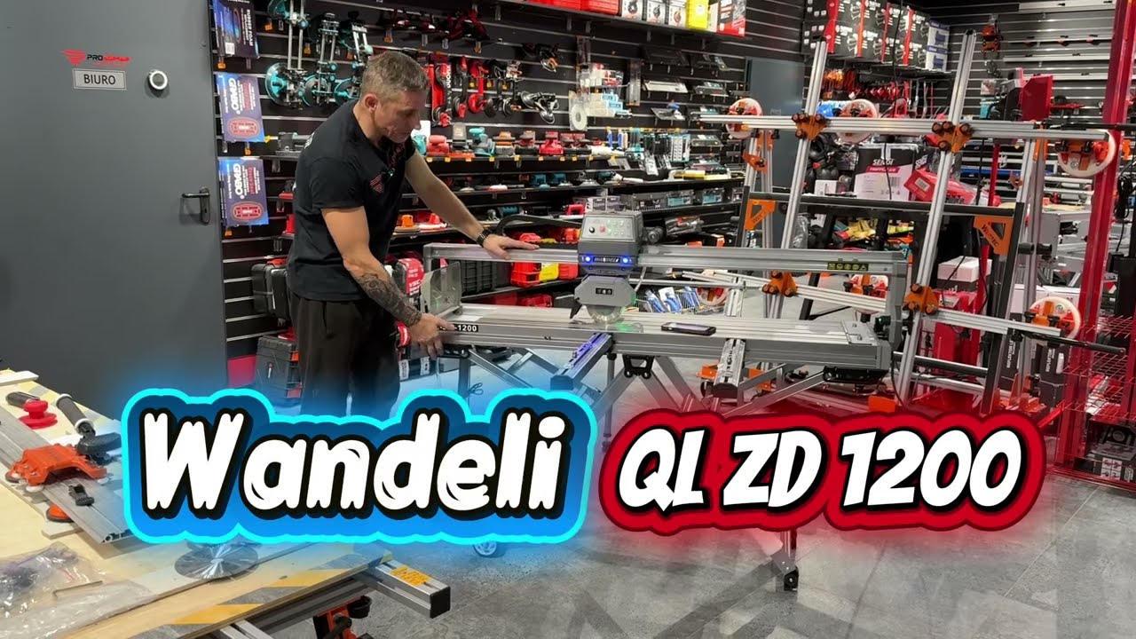 QL ZD 1200 WANDELI 120cm do cięcia gresu AGMAR.net sklep dla glazurników