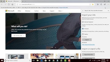 How to Import Bookmarks from Chrome to Microsoft Edge in Windows 10 (Tutorial)
