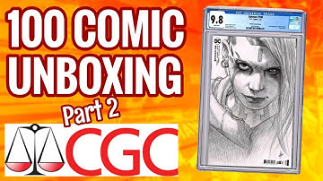 CGC Unboxing | 100 Books (Part 2)