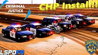 California Highway Patrol Pack Install! | By Request! | #PoliceAcademy | #criminaljusticeyoutube