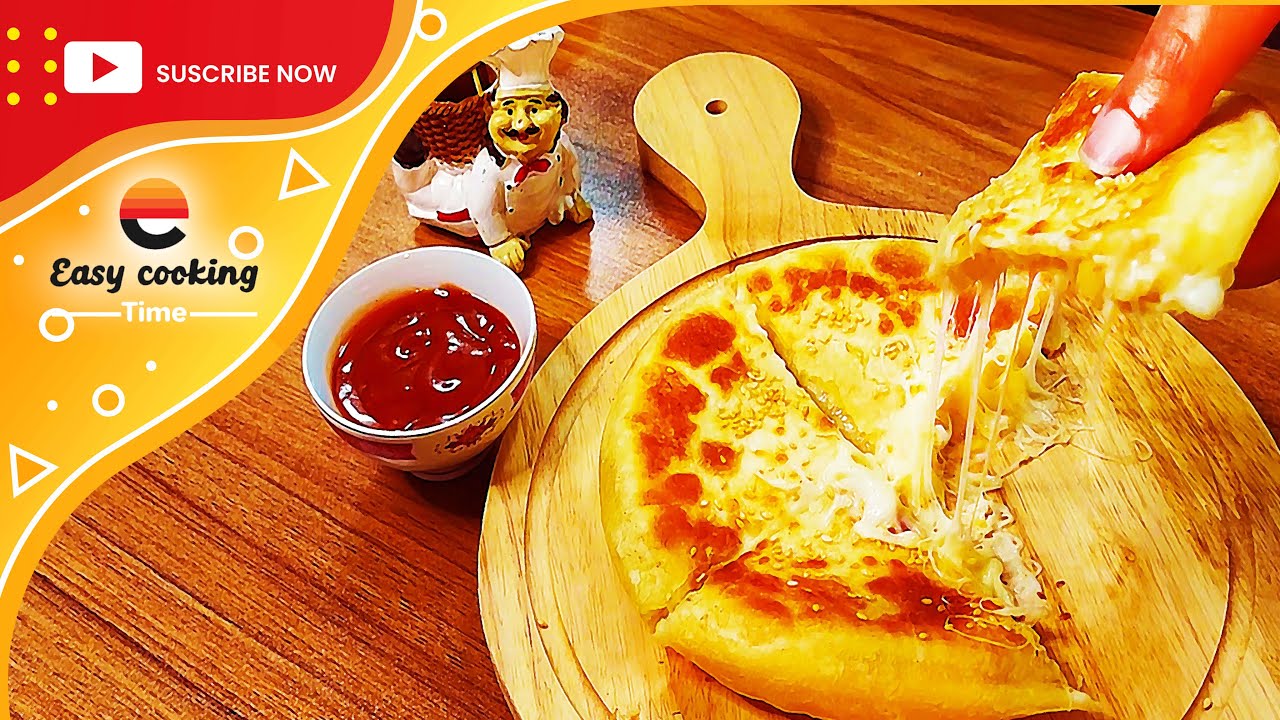 How to make cheesy potato bread cooked in a pan; without an oven