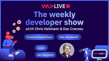 WeAreDevelopers LIVE – Frontend Inspirations, Web Standards and more