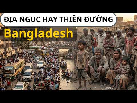 Sự Thật Rợn Người Về Siêu Đô Thị 36 Triệu Dân: Sinh Tồn Tại Nơi Chật Chội Nhất Hành Tinh! (Dhaka)