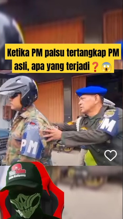 Detik detik PM gadungan tertangkap 😱 #shorts #tni #polisimiliter