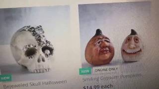Exploring Pier 1 Halloween 2018