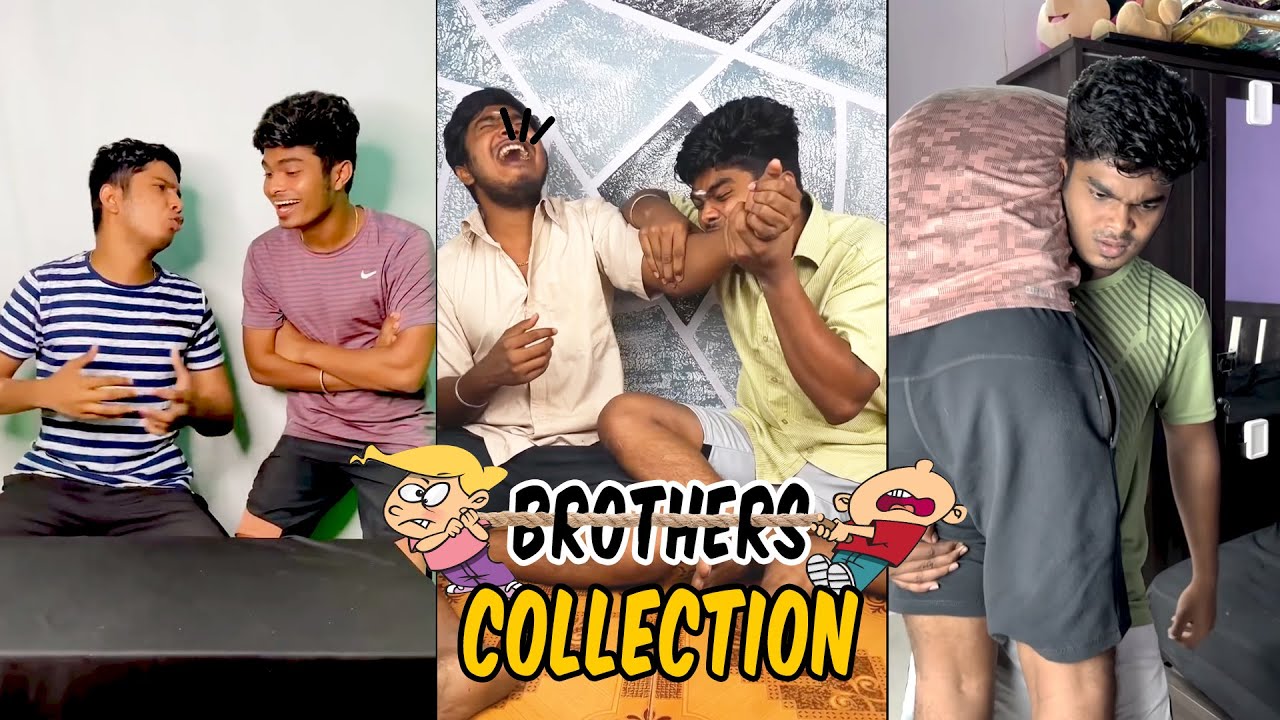 Share with ur siblings  🔥💯🤣 | Brothers Collection 💥😍😂 |HARISHHATRICKS | #comedy #siblings