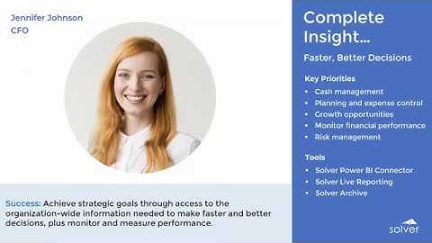 Solver Reporting and Analysis | User Overview of Software