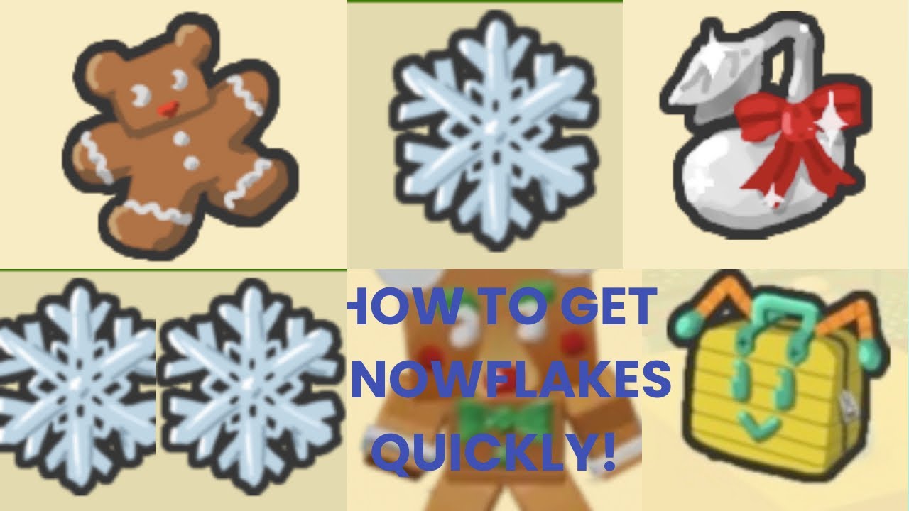 How To Get Snowflakes Quickly In Bee Swarm Simulator YouTube