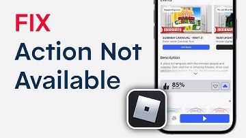 how to FIX Action Not Available on Roblox 2025