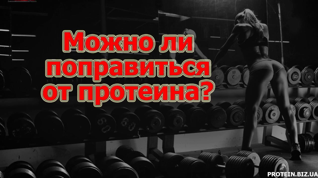 Можно ли поправиться от протеина?