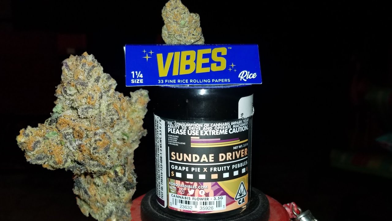 Sundae Driver By Korova|Vibes Paper Smoke Sesh