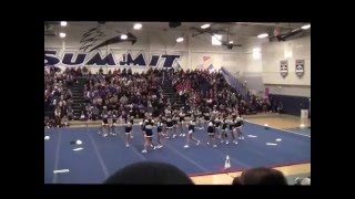 USA Regionals~Tehachapi Warrior Cheerleader Cheer Competition Jan 2016