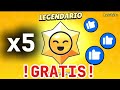 🔴¡2 DÍAS! ABRE 5 DROPS LEGENDARIOS🎁JUGANDO CON SEGUIDORES🔥BRAWL STARS EN DIRECTO!!