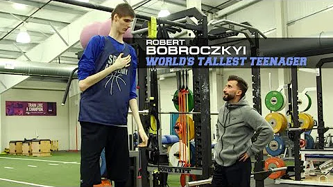 Catching up with world's tallest teenager Robert B...