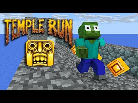 Monster School : TEMPLE RUN CHALLENGE