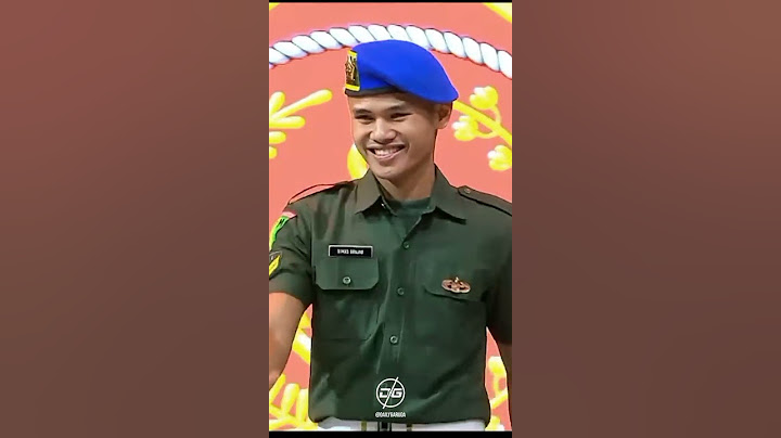 DIMAS DRAJAD TERNYATA POLISI MILITER 🇮🇩😳