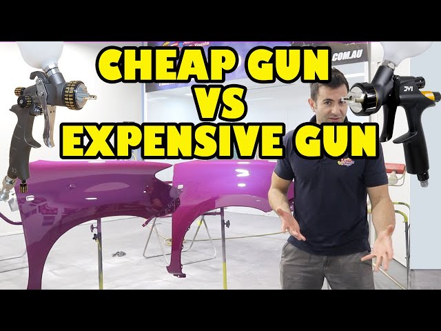 Cheap Spray Gun VS Expensive Spray Gun class=